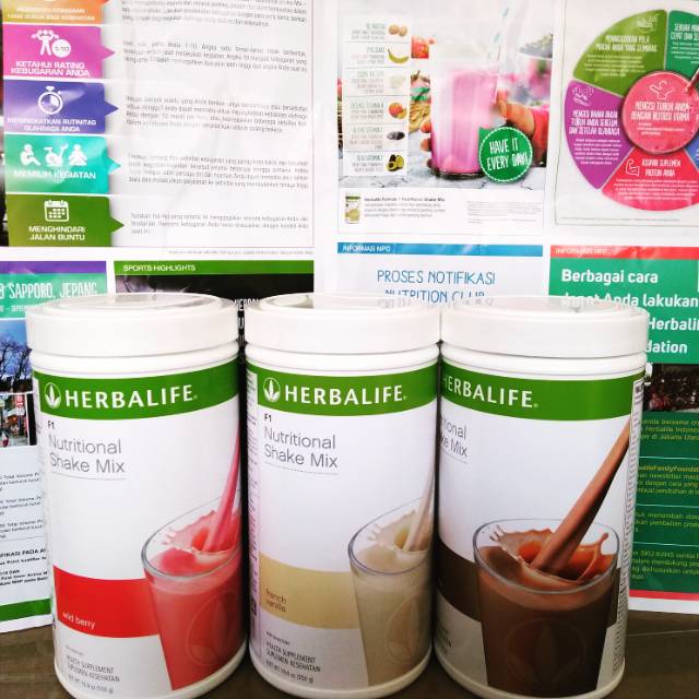 Paket 2 Shake Herbalife Original EXP 2020