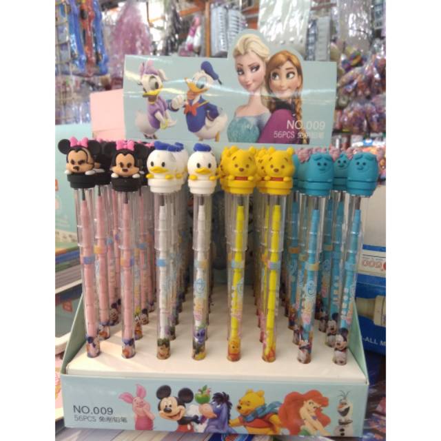 

Pensil sambung karakter Disney lucu perlusin