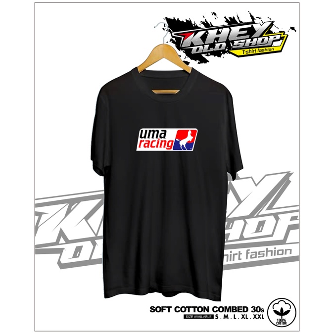 Kaos Baju Distro Motor Uma Racing Parts Kaos Uma Racing RCB SSS Terlaris - KHEYOLDSHOP