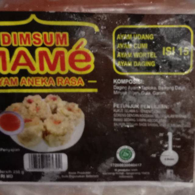 

Dimsum mame