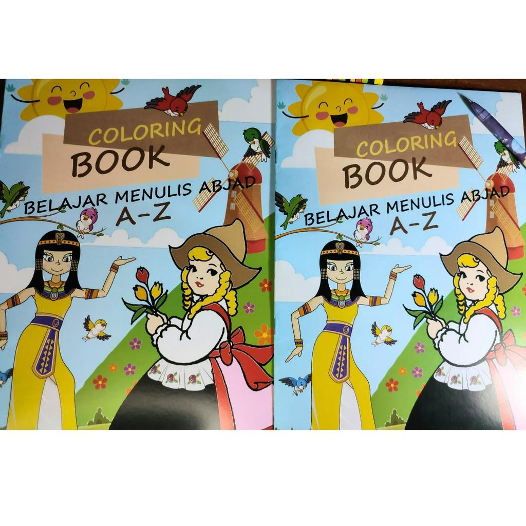 

BUKU MEWARNAI/COLORING BOOK ABJAD