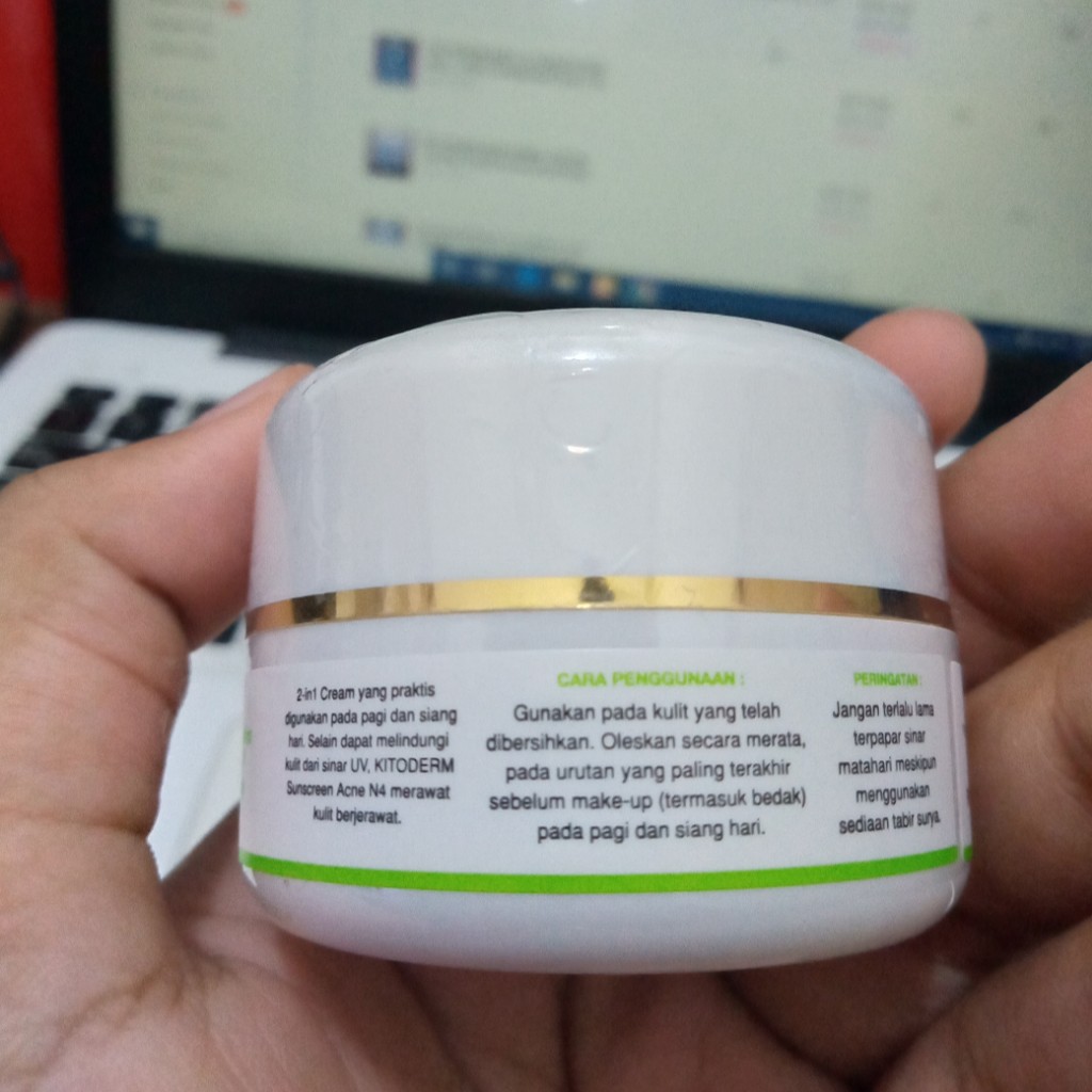 KITODERM SUNSCREEN ACNE | KITODERM SUNSCREEN ACNE N4 | SUNBLOK KULIT BERJERAWAT