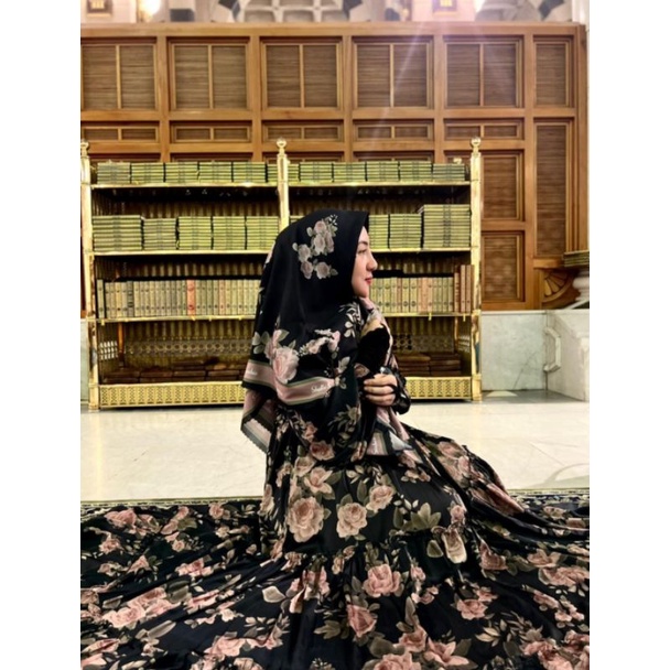 Gamis set hijab Versi Umroh SS