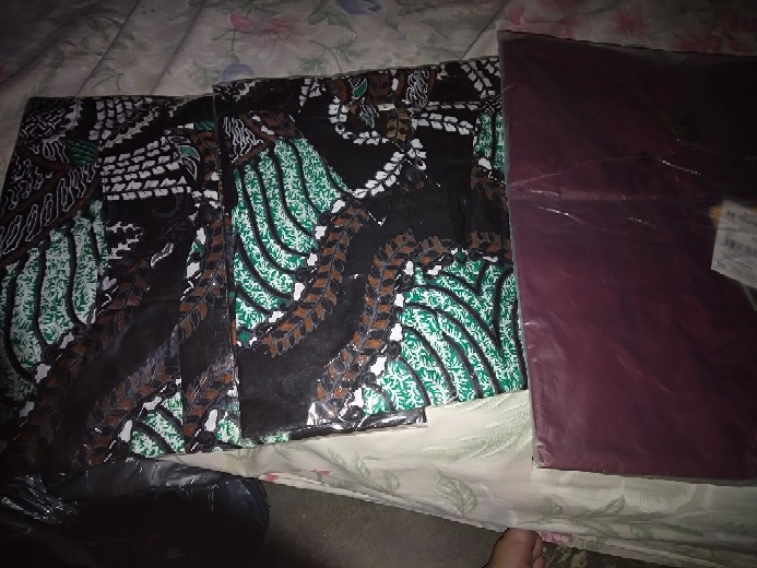 Bswart Batik Hrb026 Hem Combinasi Pekalongan M L Xl Batik Pria Murah Modern Grosir