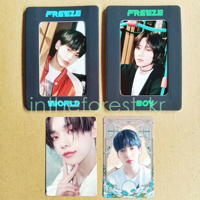 Jual PC/PHOTOCARD TXT FREEZE BENEFIT WEVERSE ALBUM WORLD YEONJUN SOOBIN ...