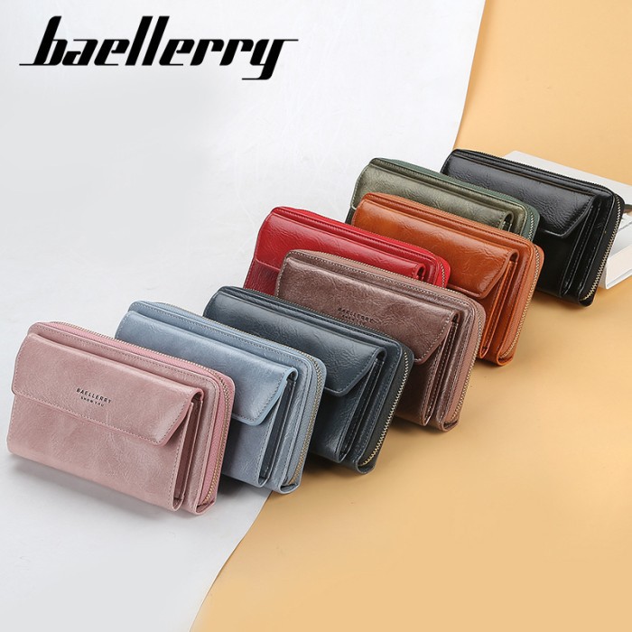 Tas Selempang Kulit Wanita Dompet Cewek Multifungsi Baellerry N0108