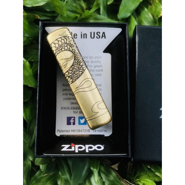 Zippo Motif Grafir 5 Slide Zippo Motif NAGA/DRAGON Zippo Motif Premium