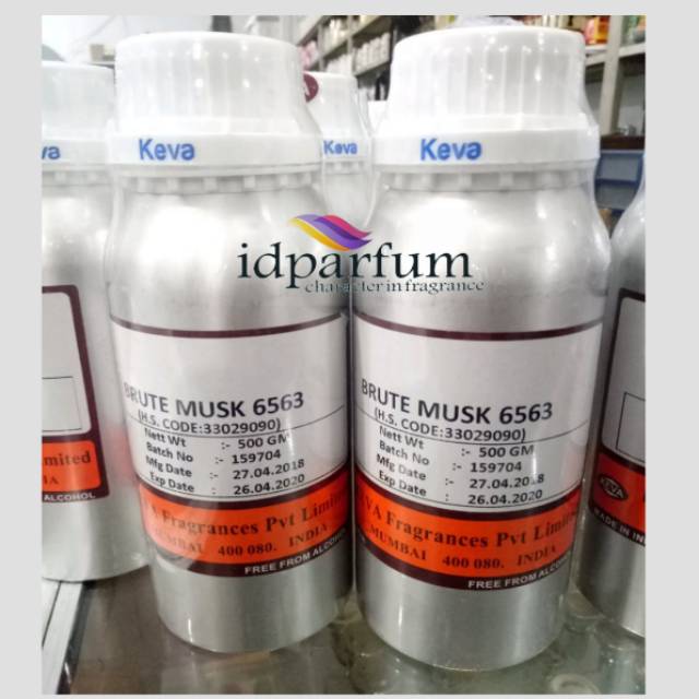 SEGEL 500 ml Bibit Parfum Minyak Wangi KEVA Brute Musk Kasturi Kijang