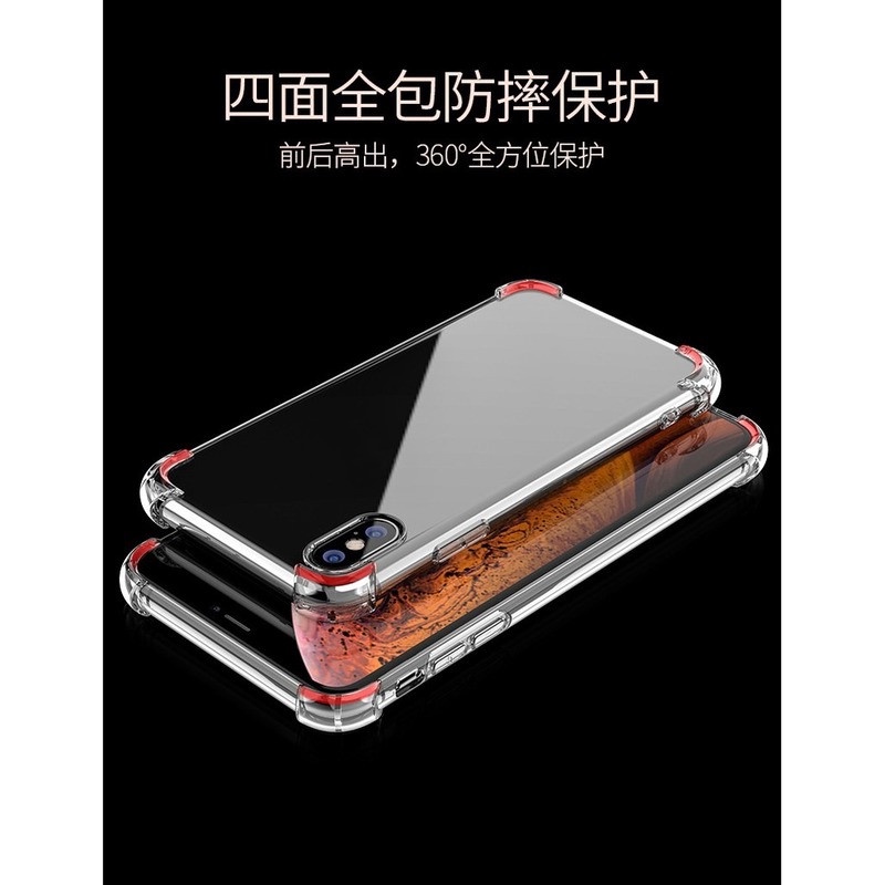 Soft Case TPU Transparan shockproof Cover iPhone 14 13 12 11 Pro X XS MAX XR SE2020 5 5s 6 6s 7 8 Plus