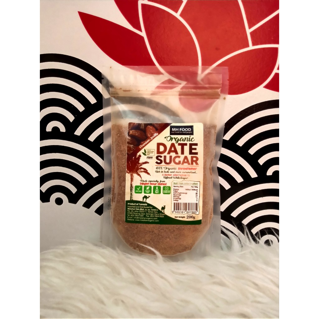 

MH Food Organic Date Sugar 200g