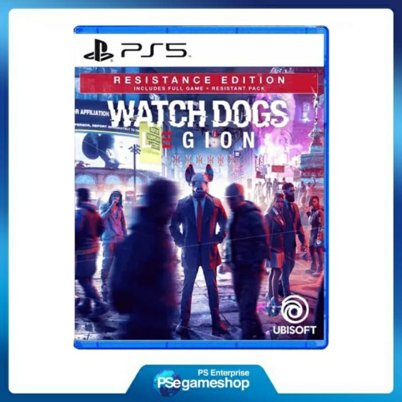PS5 Watch Dogs Legion Resistance Edition (English/Preloved)