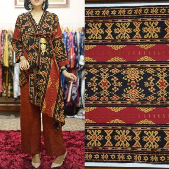 KAIN TENUN ETHNIC TRADISIONAL TORAJA ROTE MAUMERE SUMBA NTT KUPANG ...