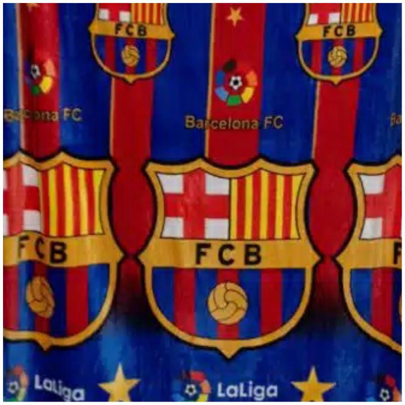 Selimut Bulu Barcelona Barca 160x200 Paulina Bonita