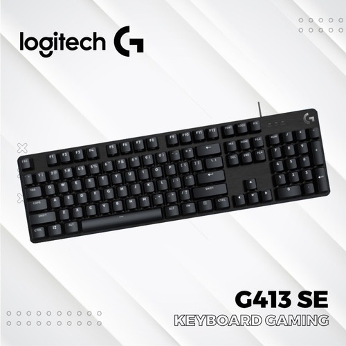 Logitech G413 Silver / G413 SE / G413 TKL SE Keyboard Gaming Mechanical Backlit