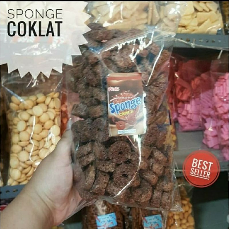 

SPONGE COKLAT 250 GRAM TERMURAH