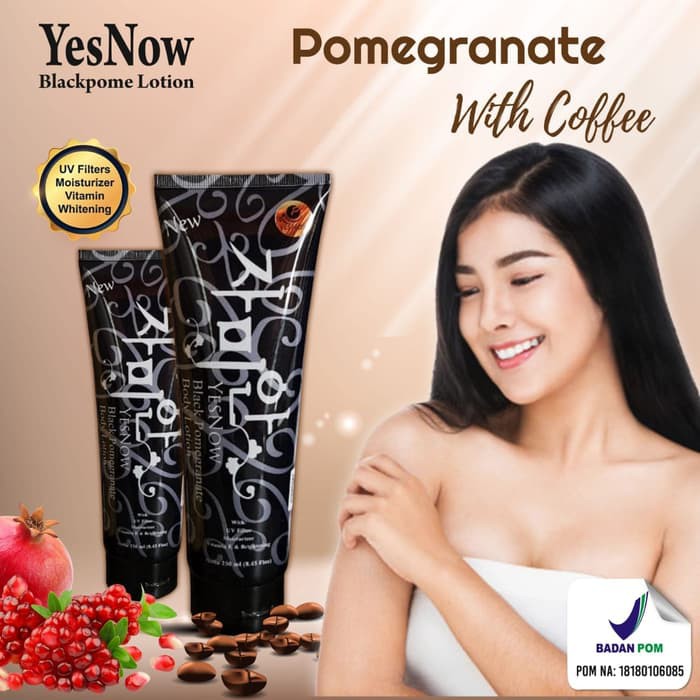 Lotion blackpome coffee by YESNOW   Black pomegranate body lotion