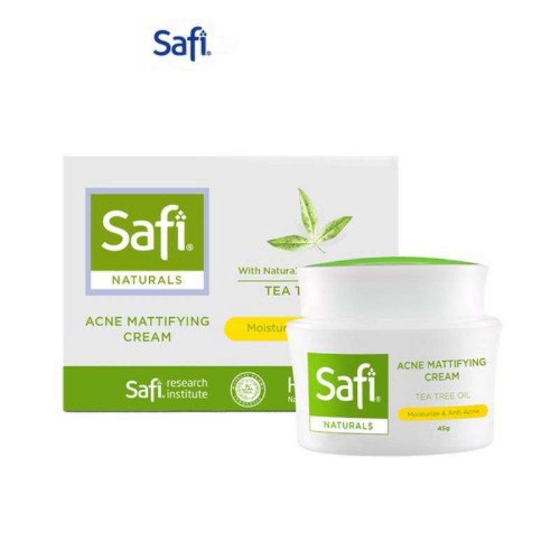 Safi Naturals Acne Mattiying Cream 20gr/BPOM HALAL