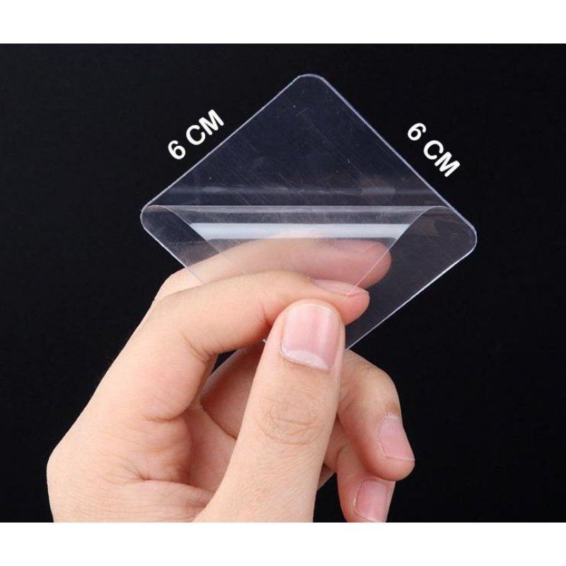 

double tipe petak lebar 6cmx6cm isi 4pcs