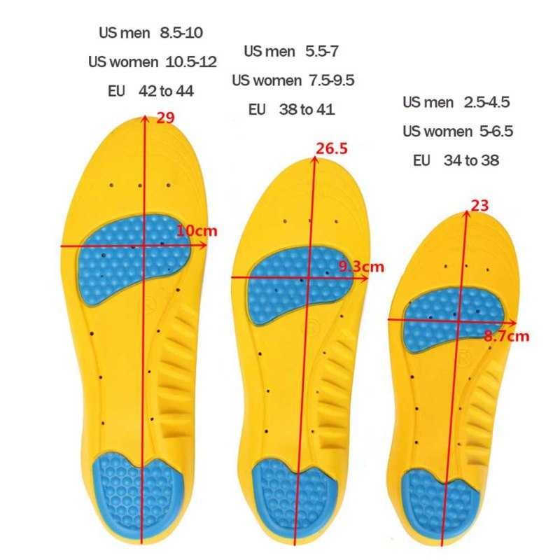 Best Seller ! SUNVO Alas Sol Dalam Sepatu Olahraga Running Cushion Insole - L3