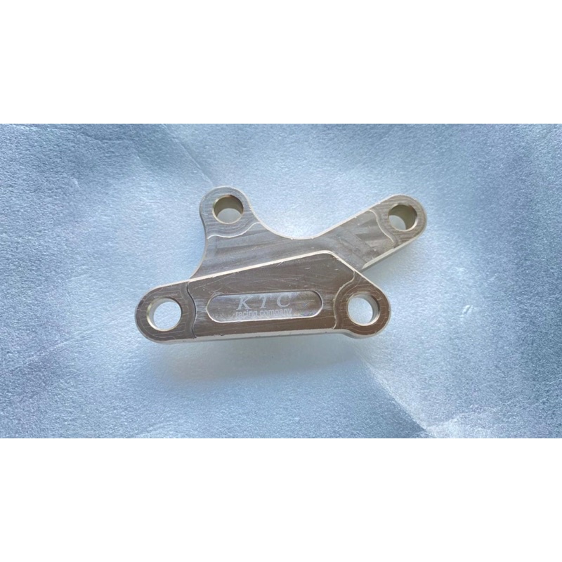 Breket disc 300 mm silver cnc 125z,force one,nouvo ktc racing