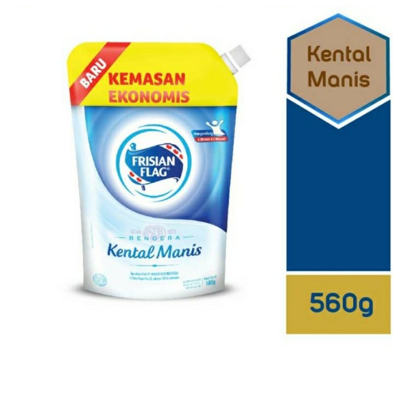 

Frisian Flag Kental Manis Putih Pouch 560g