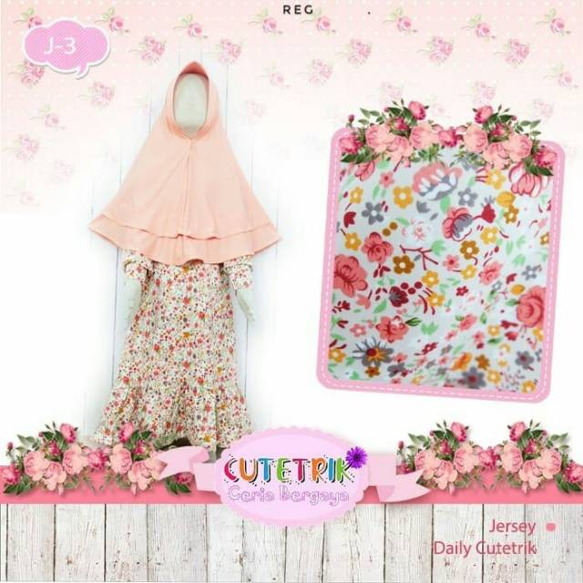 GAMIS ANAK TERLARIS CUTETRIK || GAMIS HARIAN ANAK || DAILY GAMIS CUTETRIK