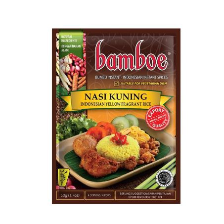 Bamboe Bumbu Nasi Kuning 50g