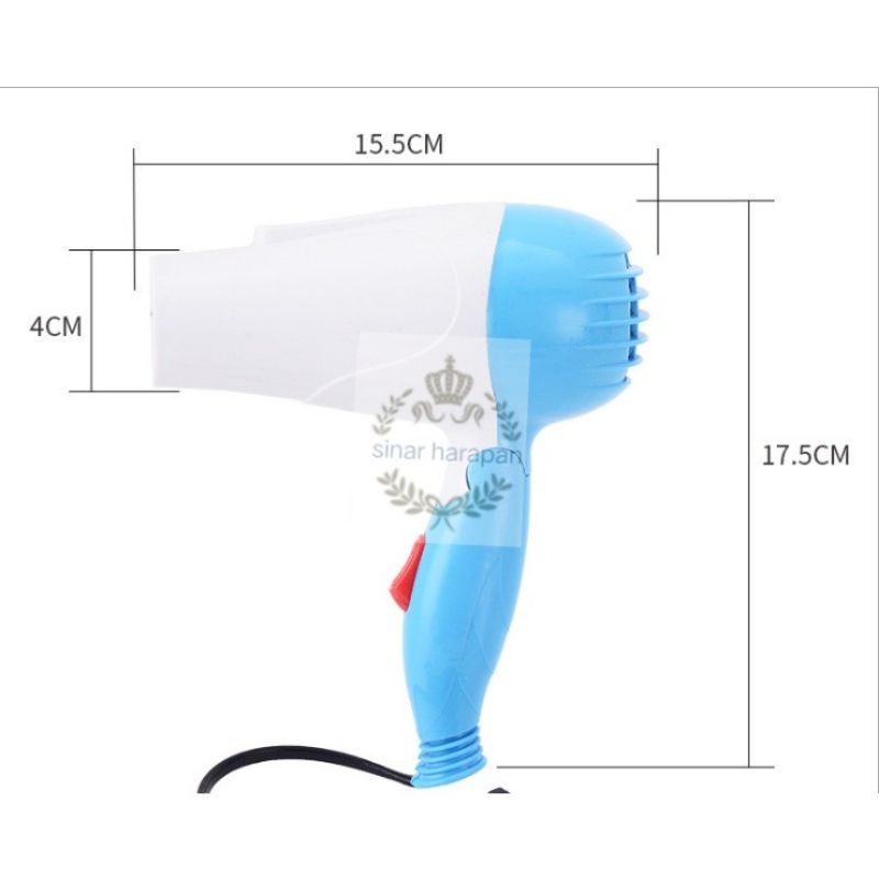 Hair Dryer Pengering Rambut Lipat / Pengering Rambut Portable/ Hairdrayer mini