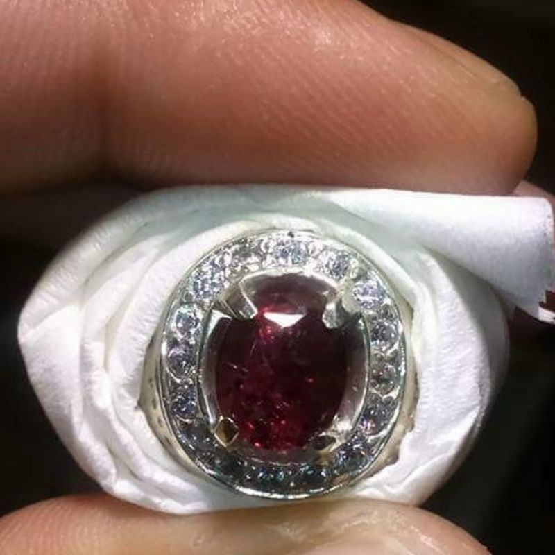 Natural Ruby Purplish Red Ruby UnHeat