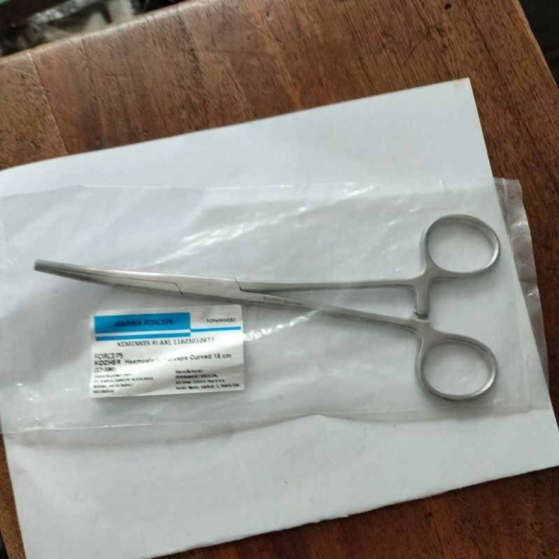 klem koher bengkok 18cm