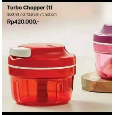 turbo. chopper tupperware
