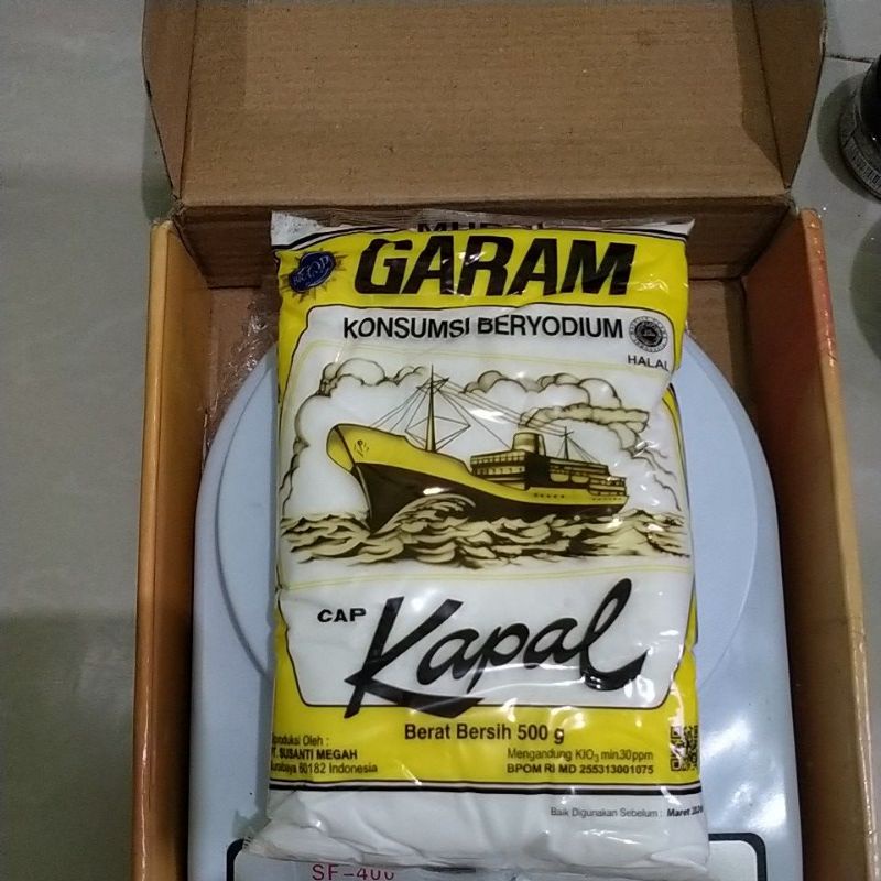 garam cap kapal uk 500g.