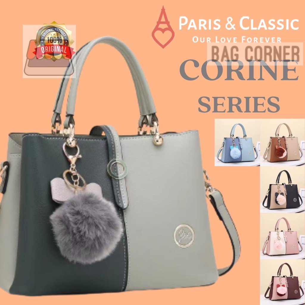 BagCorner - Tas Selempang Pesta Wanita Branded Original Kekinian Import Terbaru Merek Paris & Classi