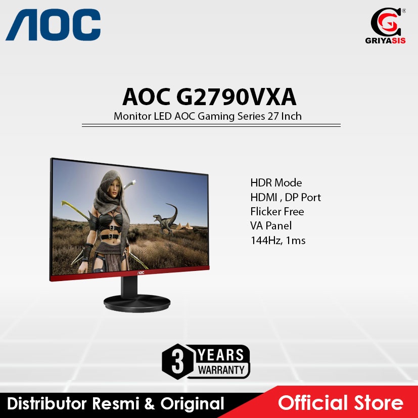 Monitor LED AOC Gaming Series 27 Inch G2790VXA
