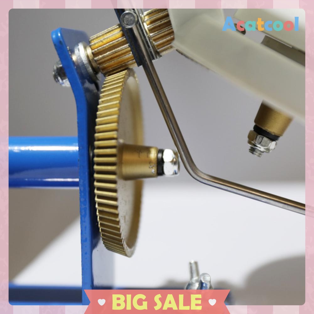 Large Metal Yarn Fiber String Ball Wool Hand Operated Cable Winder Machine