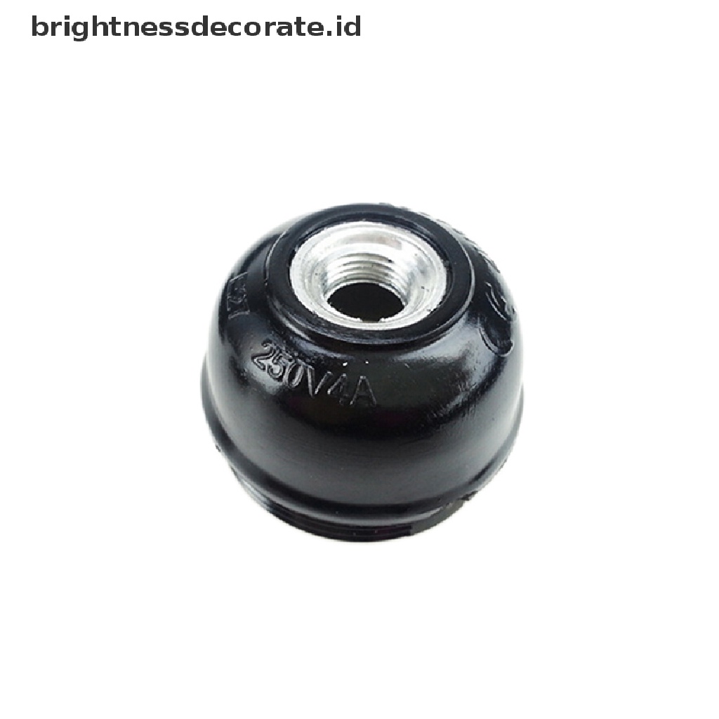 [birth] Black Period Style Screw E27 Light Bulb Lamp Holder Pendant Socket New [ID]