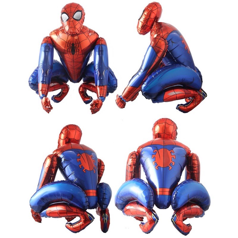 BALON FOIL SPIDERMAN IRONMAN 3D SMALL