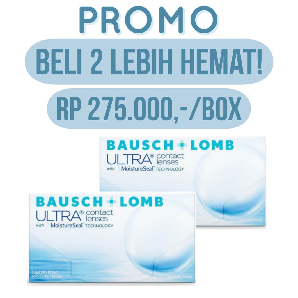 BAUSCH AND LOMB ULTRA SOFTLENS BENING BULANAN SILICONE HYDROGEL