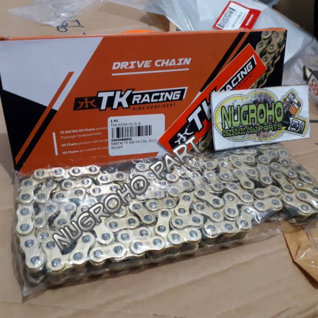 Rantai Tk Racing 428 130 HS HONDA YAMAHA SUZUKI