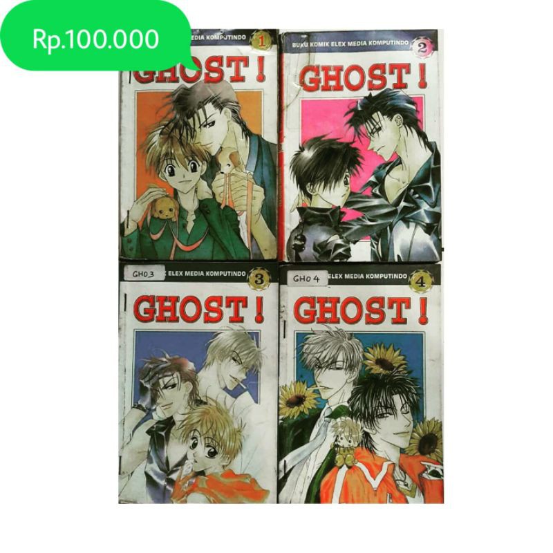 Komik Yaoi Ghost 1-4 Tamat