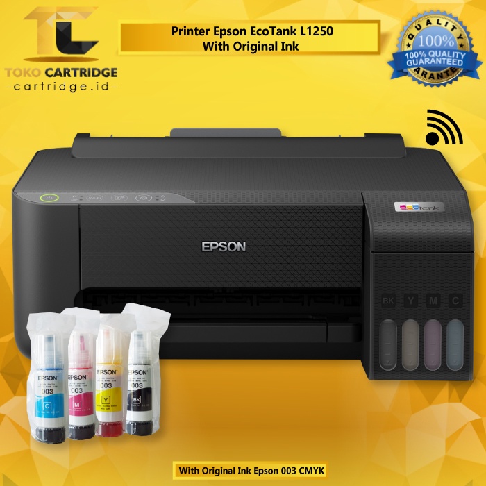 Printer Epson EcoTank L1250 A4 Wi-Fi Print Only Wireless Ink Tank