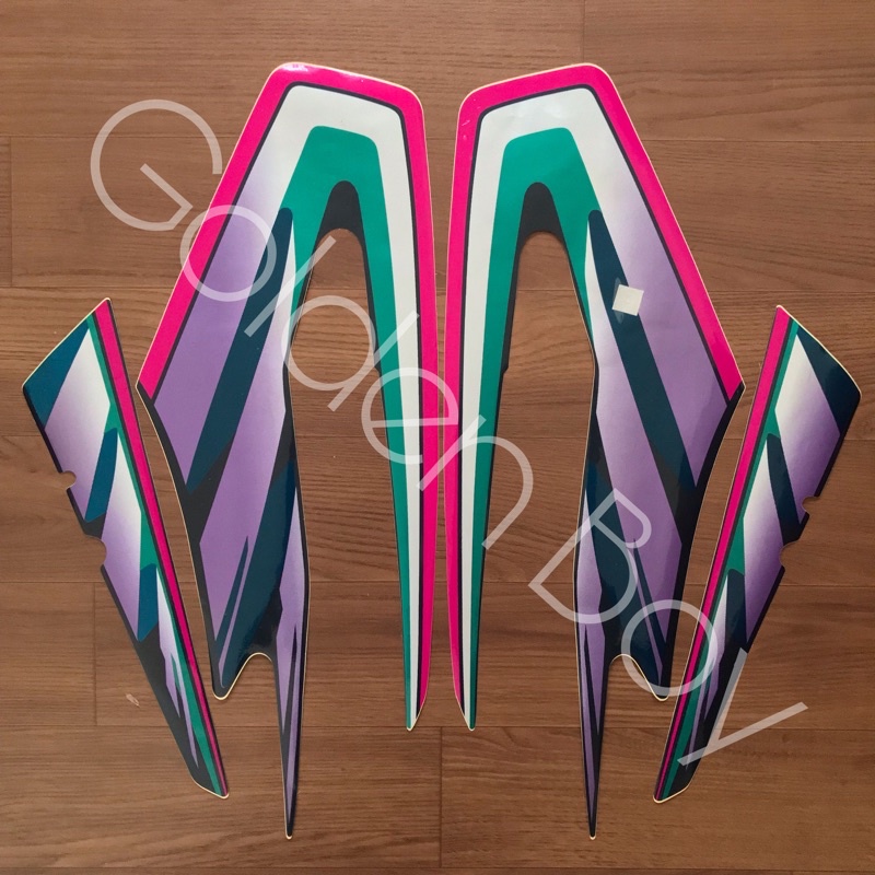 Striping Rx King 1997 Ungu Stiker Rx King 1997 Ungu Sticker Rx King 1997 Ungu Lis Polet Tangki Box A