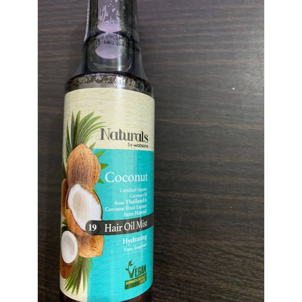 Jual Naturals By Watsons Coconut Hair Butter Coconut Hair Oil Mist Indonesia Shopee Indonesia