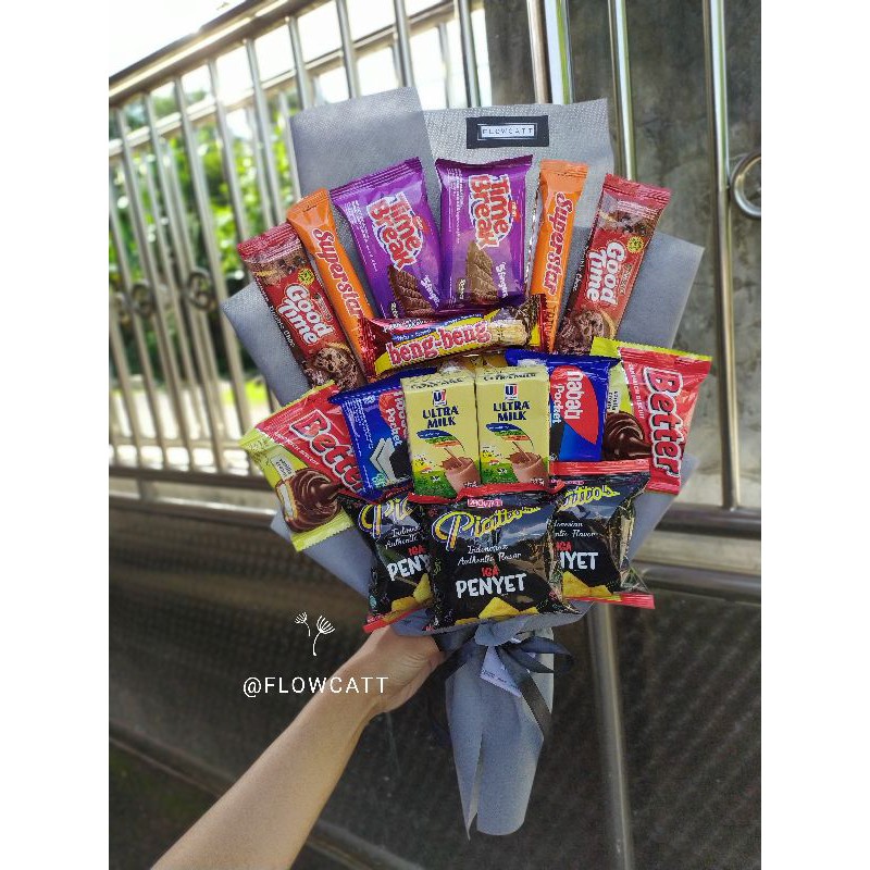 Bucket Snack / Buket Snack / Bouquet Snack Susu