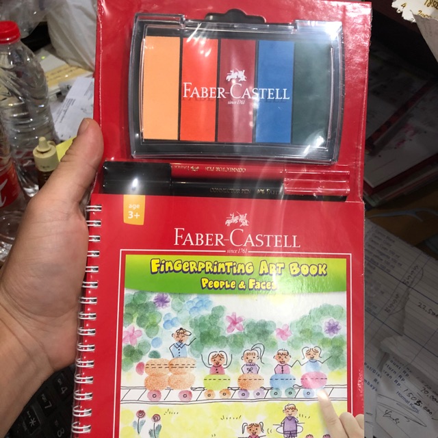 

Finger paint art set faber castell