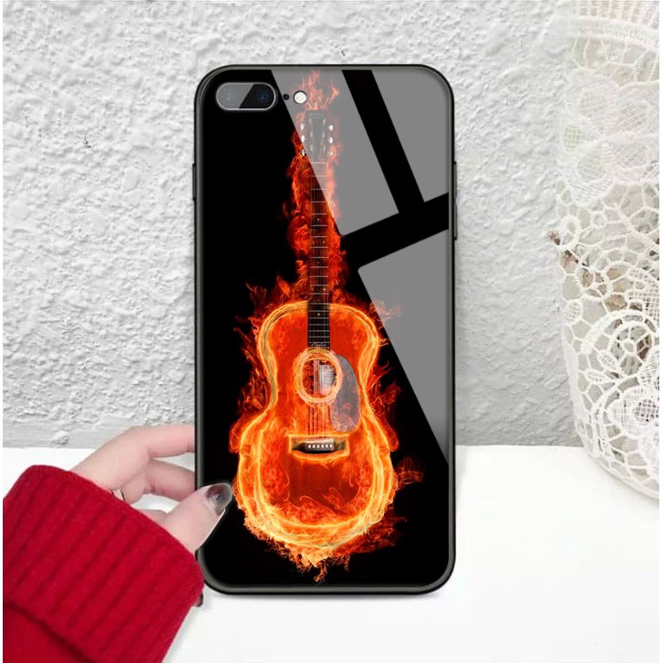 [K45] SoftCase Glass For Oppo Vivo Xiaomi Samsung Iphone Realme a12 a31 a5s a52 a91 a92 a3s a37