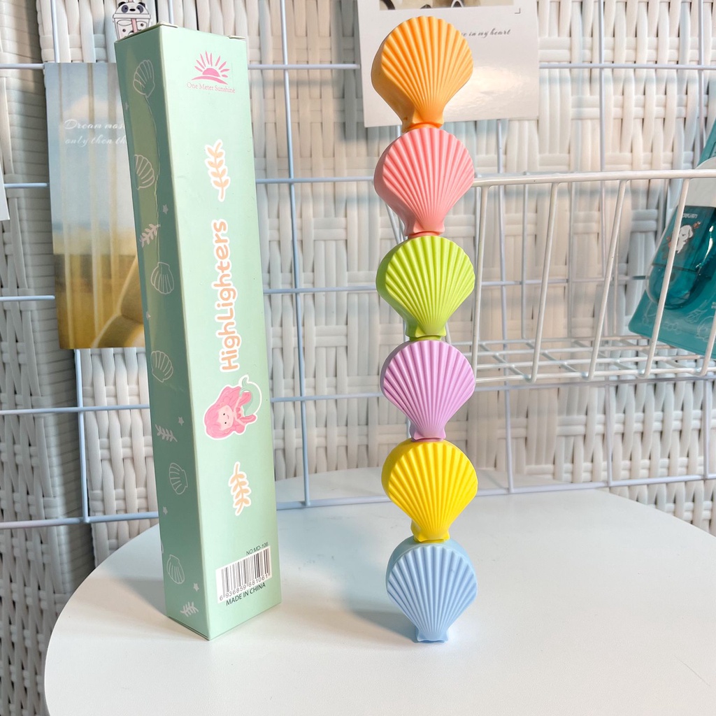 

STABILO KERANG LAUT PASTEL SHELL SET 6 PCS WARNA MURAH UNIK LUCU READY BERKUALITAS GROSIR COD