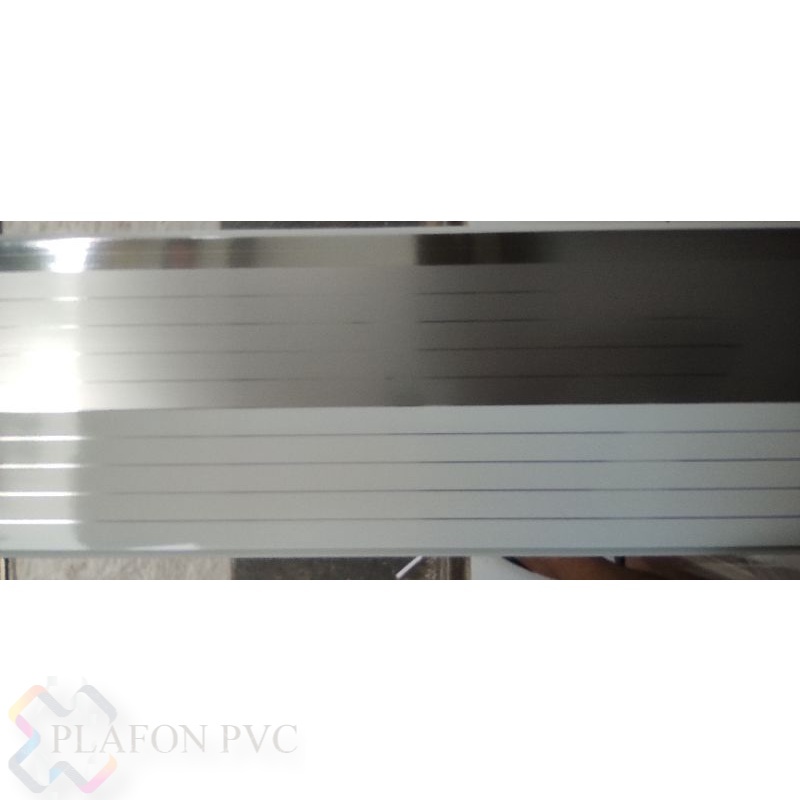 Plafon Pvc |Plafon Pvc Putih Abu | Plafon Pvc Line
