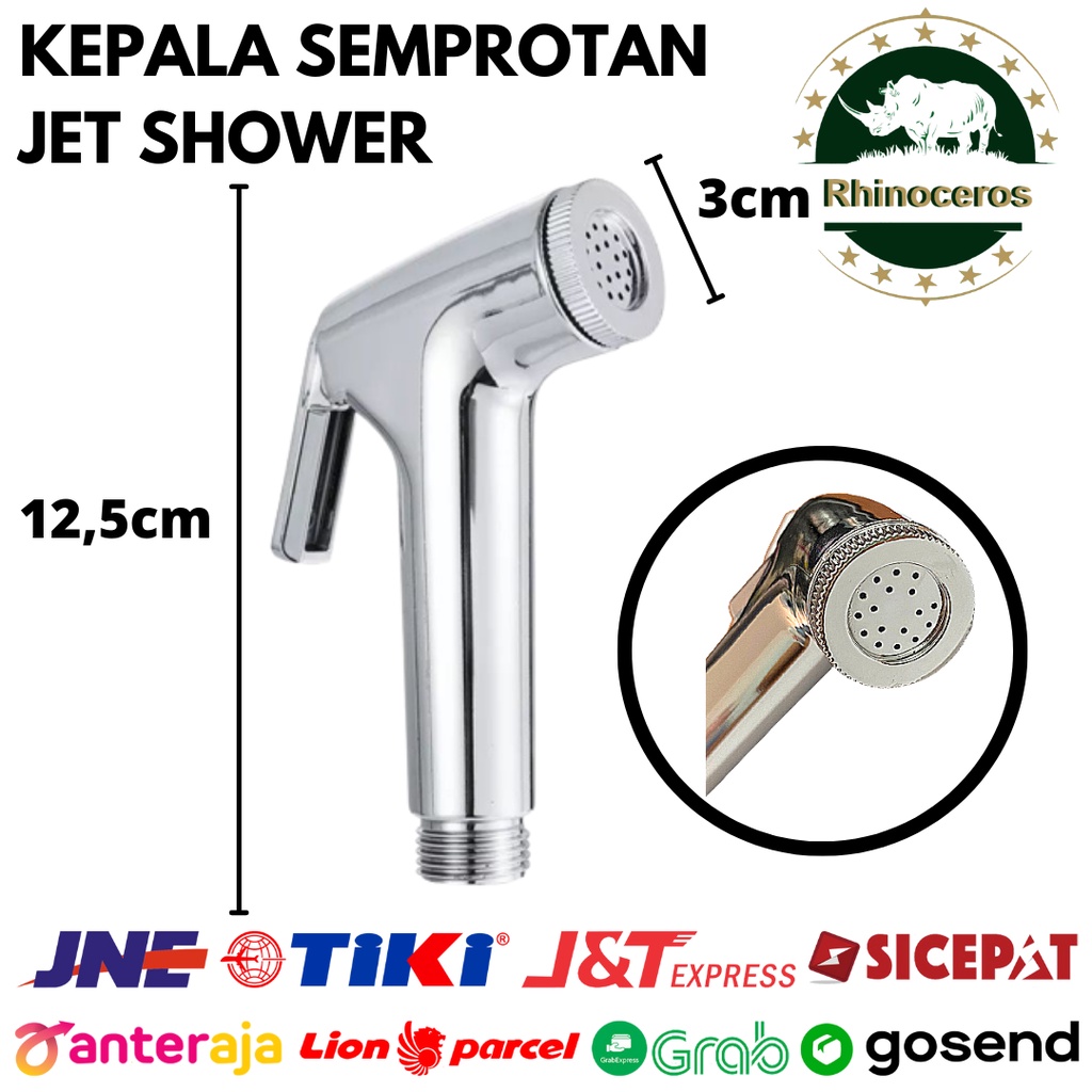 Kepala Jet Shower Kepala Toilet Bidet Closet Tekanan Tinggi