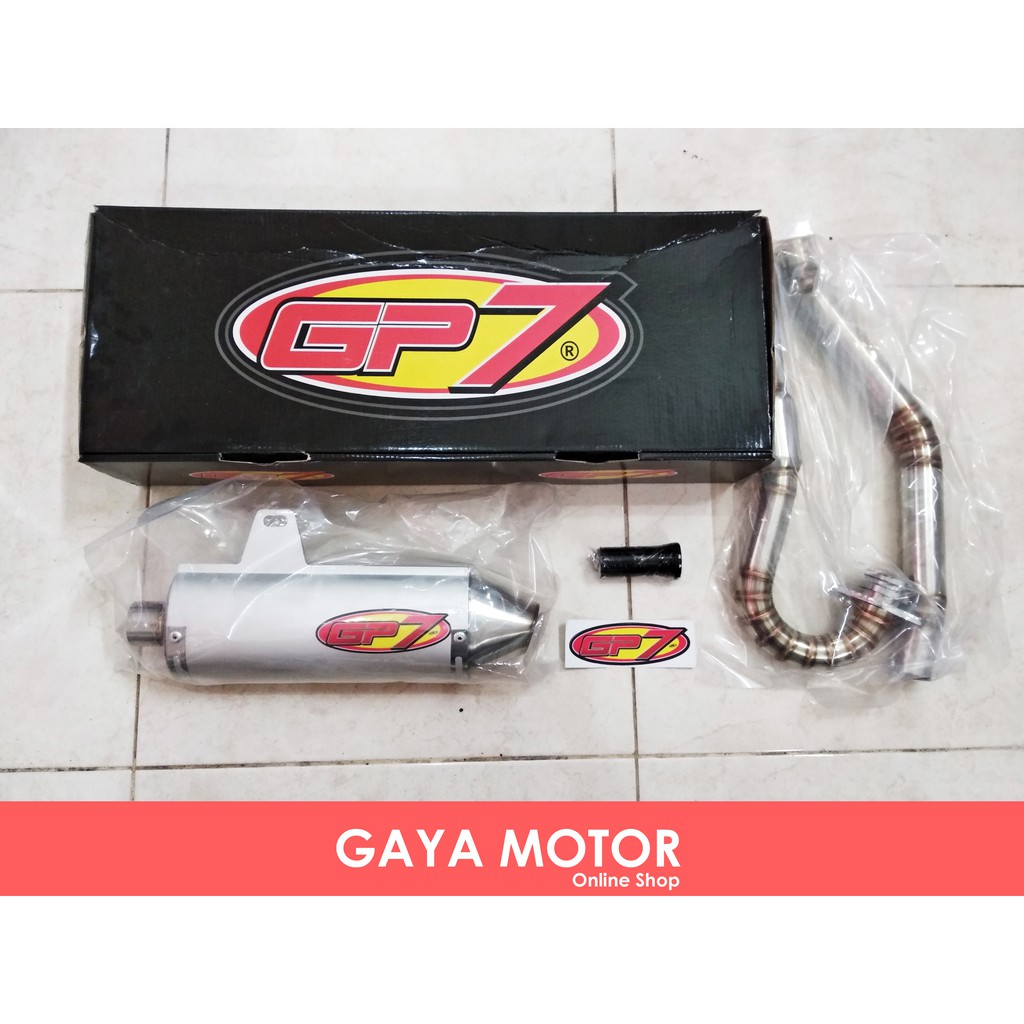 Knalpot GP7 Ballistic Standar Kompetisi KLX DT 150